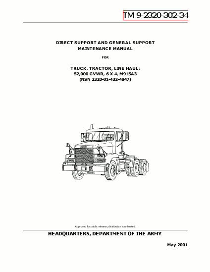 TM 9-2320-302-34 Technical Manual
